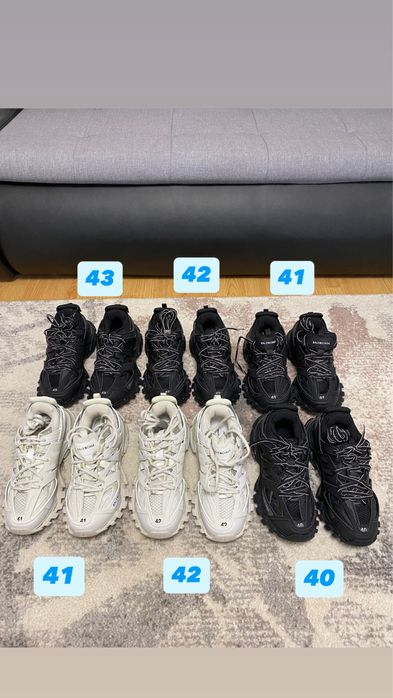 Vand balenciaga track diferire marimi si culori