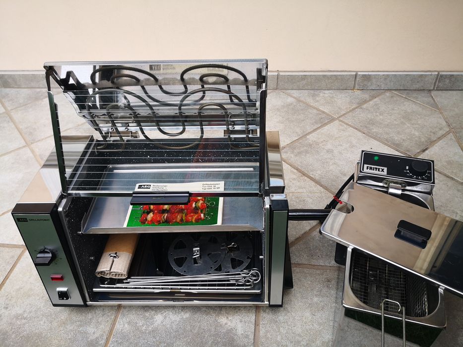 Grill electric AEG si Fripteoza fritex