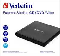 Vand DVD-CD extern Verbatim Slimline