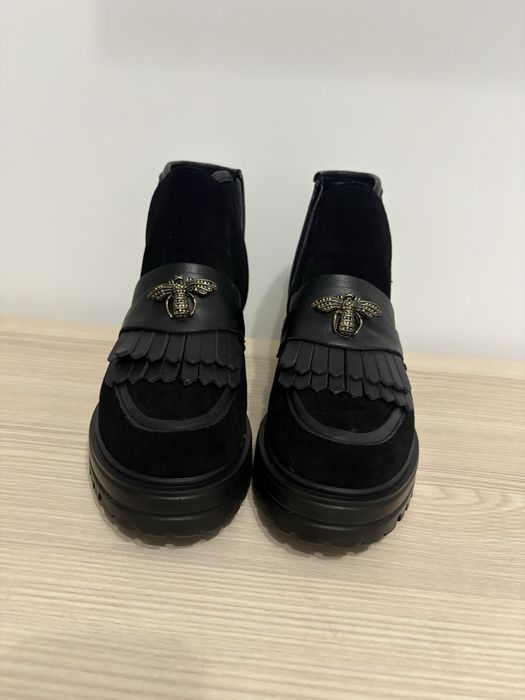 Cizme casual cu putina blanita, 37