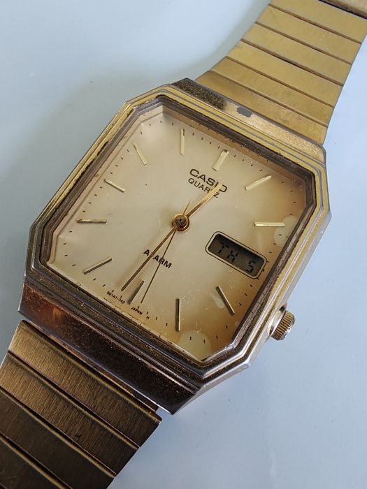 Ceas Casio Analogic - Digital Vintage Alarma