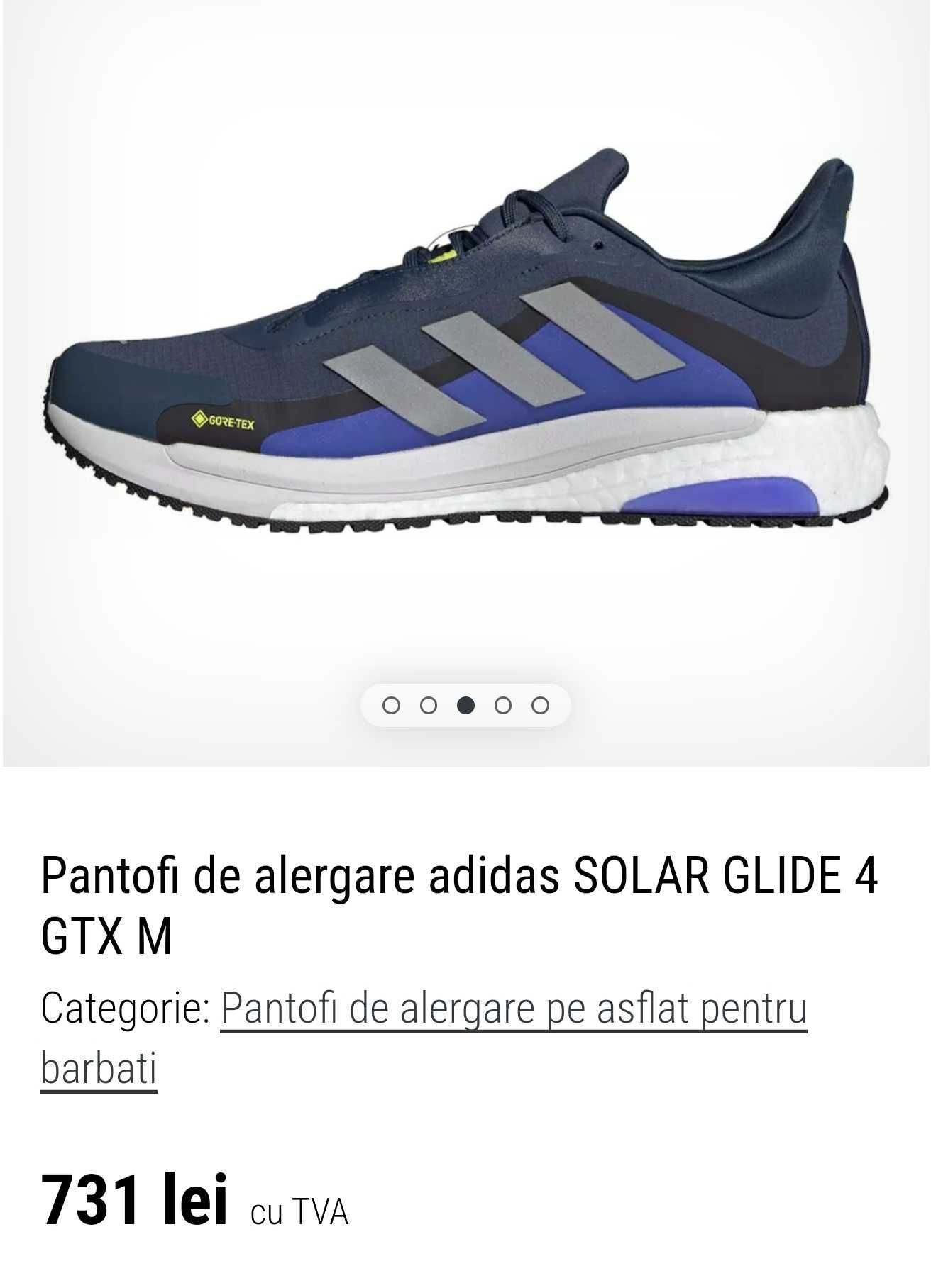 Adidas Solar glide 4M Gtx 44 2/3, 45 1/3.