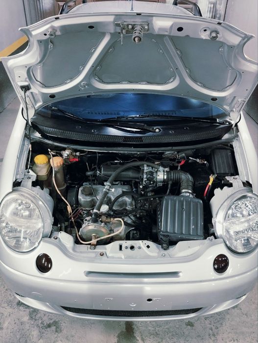 Матиз Серебиристий цвет 2008 йили рули гидравлика килинган холати зур