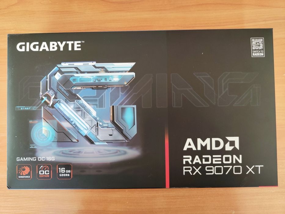 Видеокарта Radeon RX 9070XT Gigabyte Gaming OC