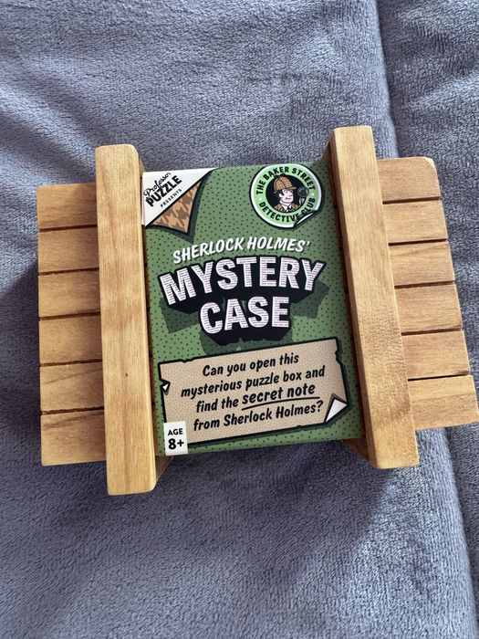 Дървен логически пъзел PROFESSOR PUZZLE - MYSTERY CASE