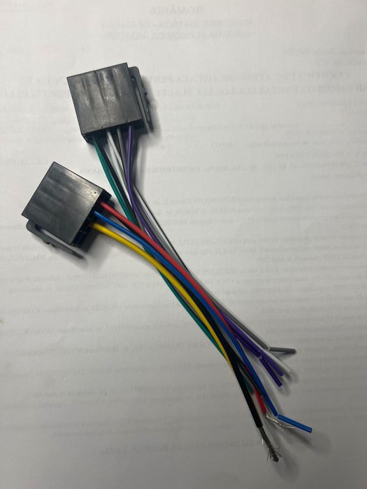 Mufa casetofon auto ISO universale