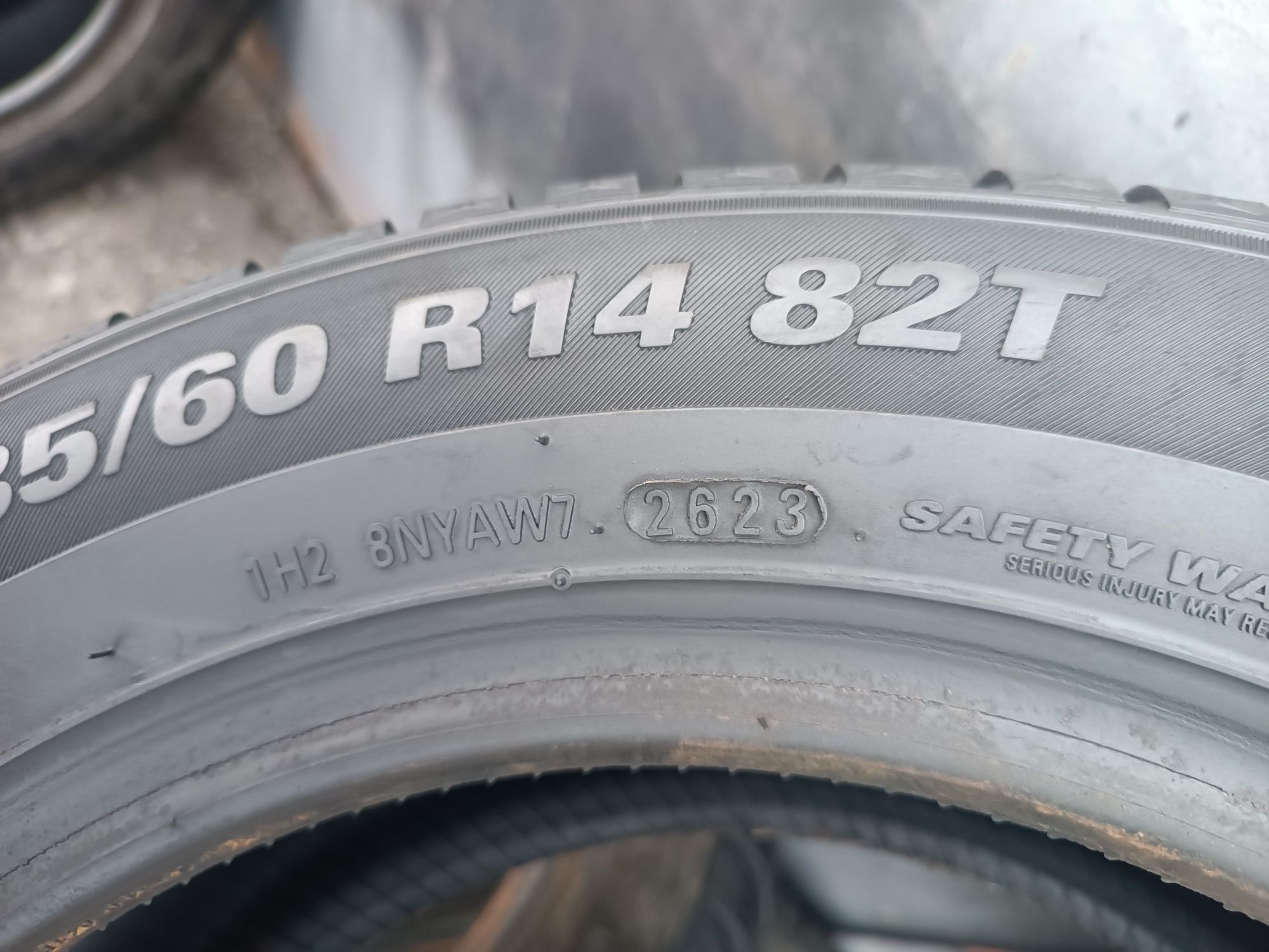 185/60/14 Kumho Дот 2623