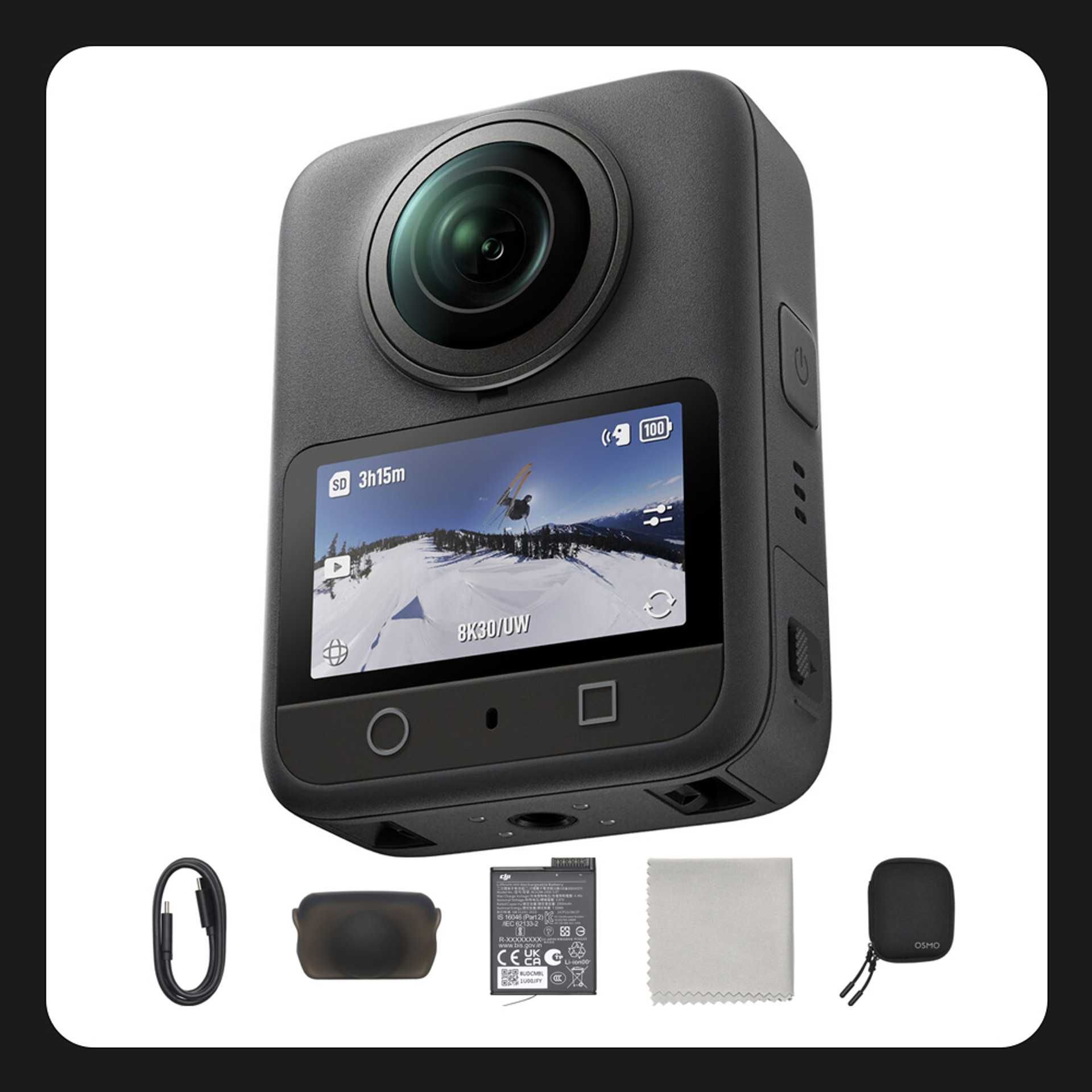 Экшн Камера DJI Osmo 360 Standard/Adventure Combo 8K ( 2025NEW )