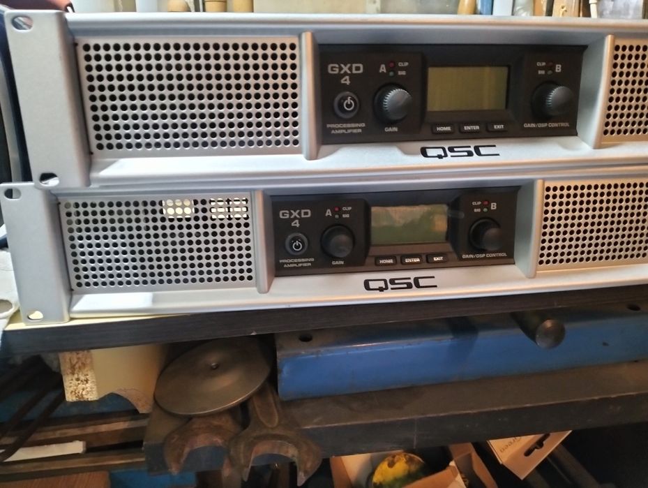 Qsc gxd4 amplificator schimb cu telefon!