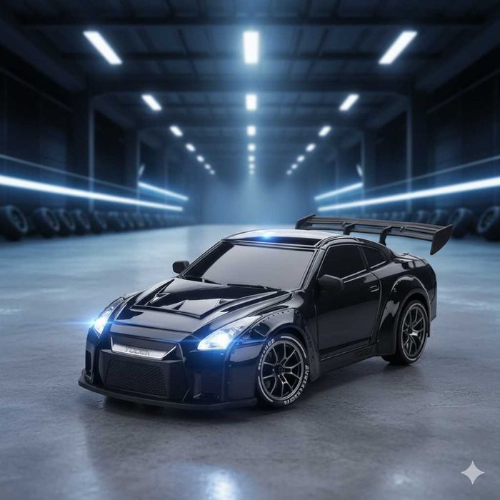 RC Дрифт Количка с Дистанционно Управление Nissan GT-R ТОП ЦЕНА