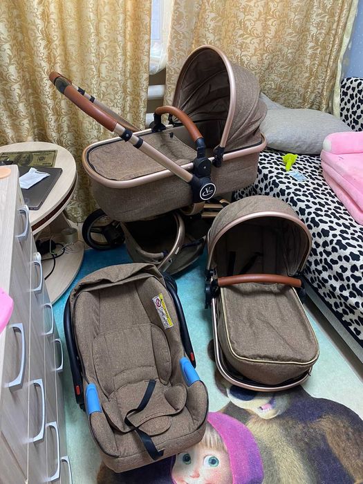 Коляска 3в1 - демисезонная