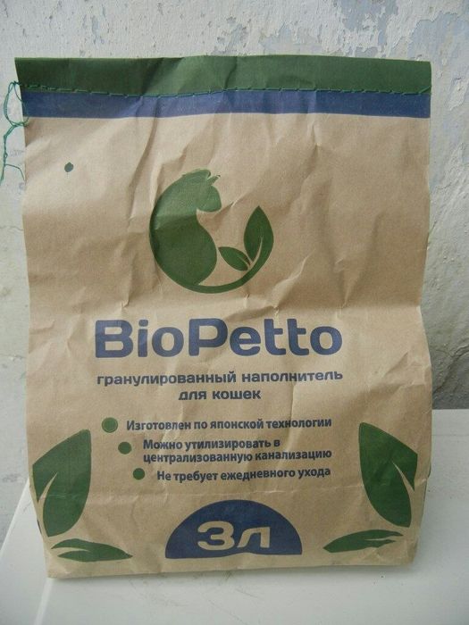 Универсальный  наполнитель 3 л.
наполнитель BioPetto,  
3л (1,8 – 1,9