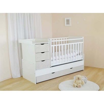 Детская кровать трансформер «Жираф»