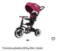 Tricicleta pliabila QPlay Rito-violet