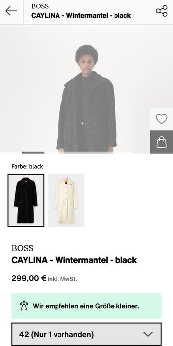 Palton Hugo Boss