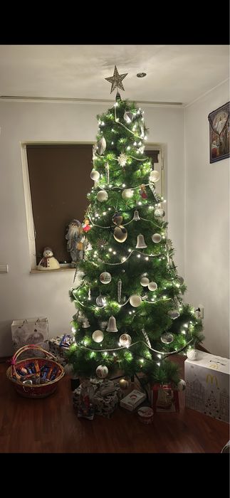 Brad artificial de Craciun ,tip pin