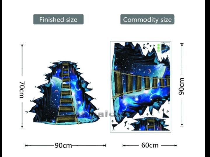 Autocolante 3D mai multe modele