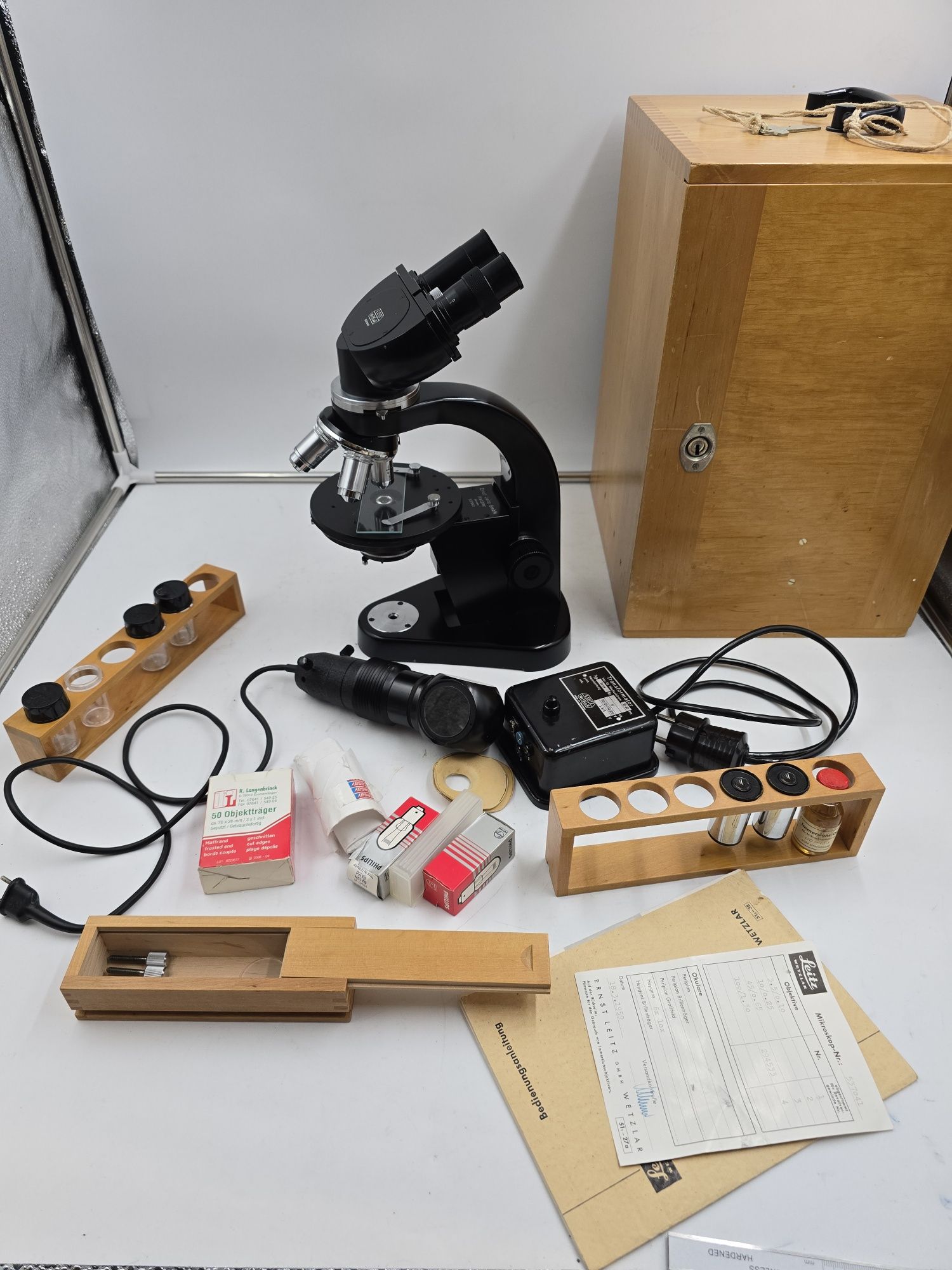 Microscop Leitz , Leica