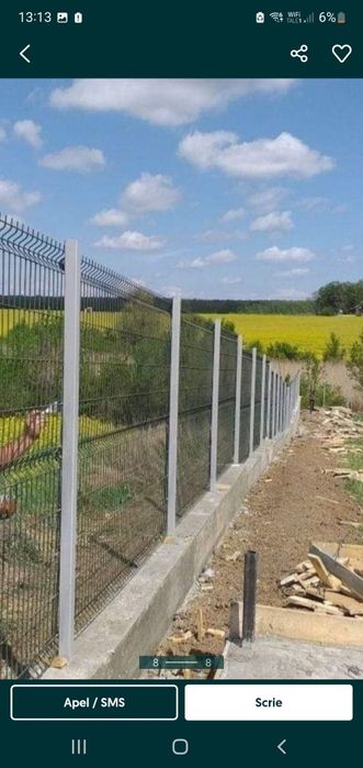 Garduri și porți detalii la telefon