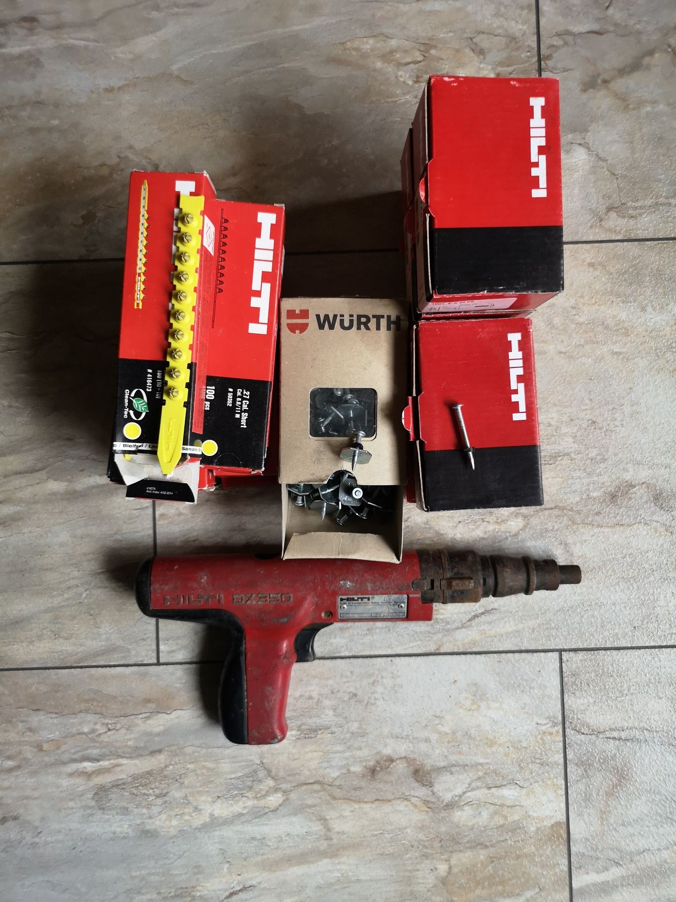 Hilti DX350 крепежи на 50%