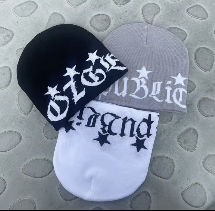 Шапка OZGE PUBLIC в стилье Y2K