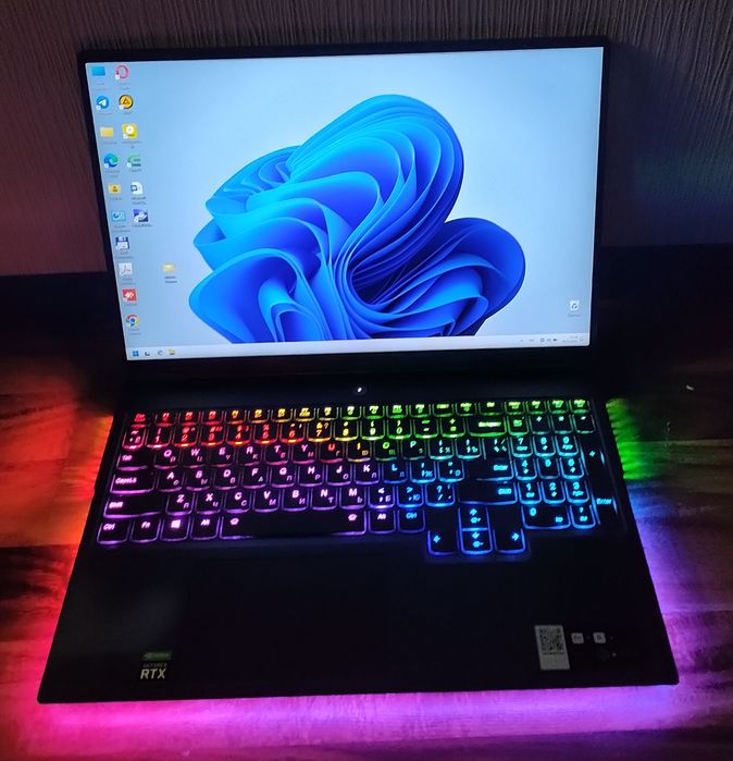 Legion 7.RTX3060/Ryzen7 5800h/16"2k 165Hz/16gb 3200Mhz/1tb ssd nvme/