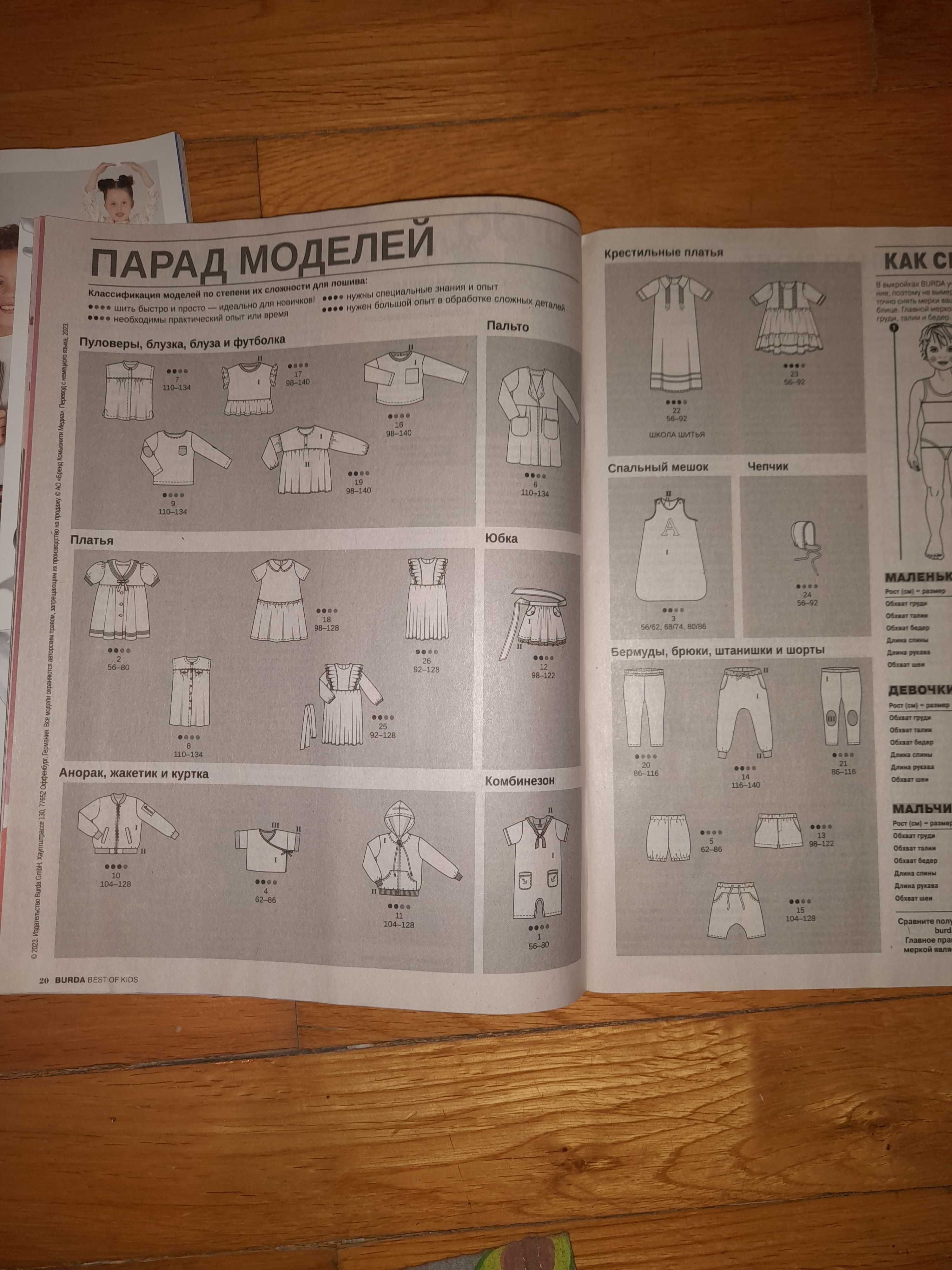 Burda журнал для детей