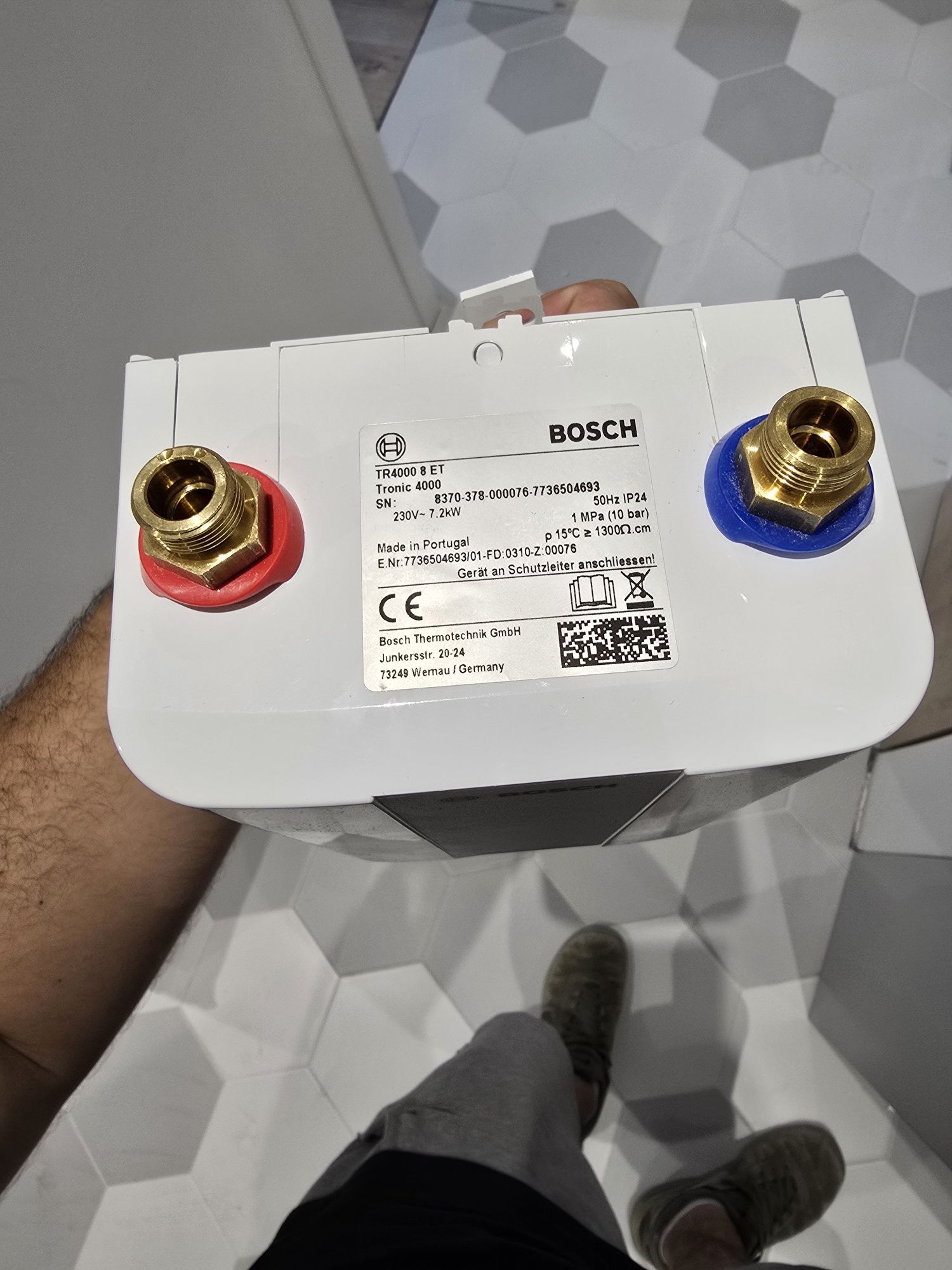 Проточен бойлер Bosch TR 4000 8 ET