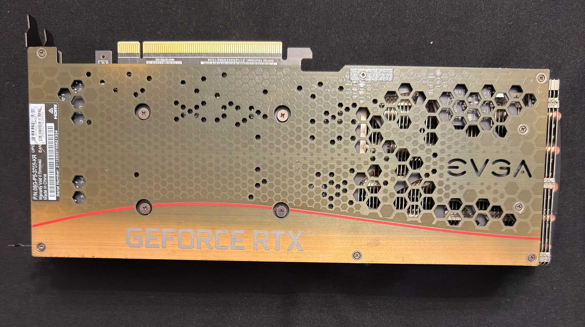 ТОП състояние Видео карта GPU EVGA RTX 3070 XC3 ULTRA 8GB GDDR6 256bit
