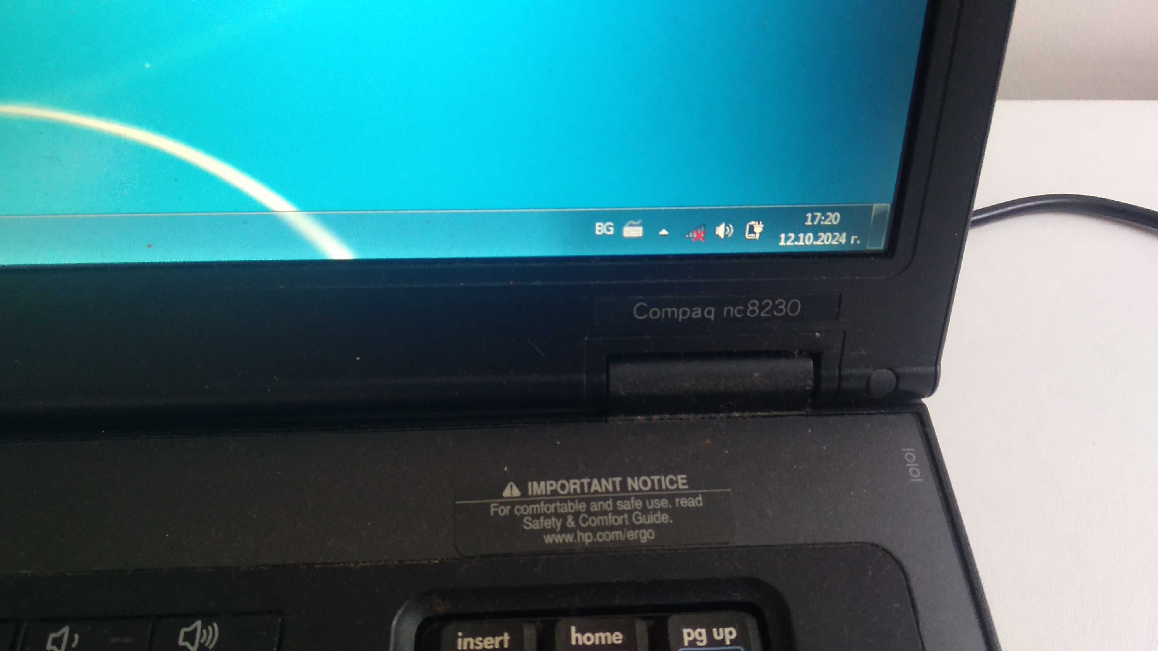 Лап топ HP Compaq nc8230/Работна станция