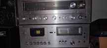 Amplituner Mitsubishi DA-R210 si deck DT4550S