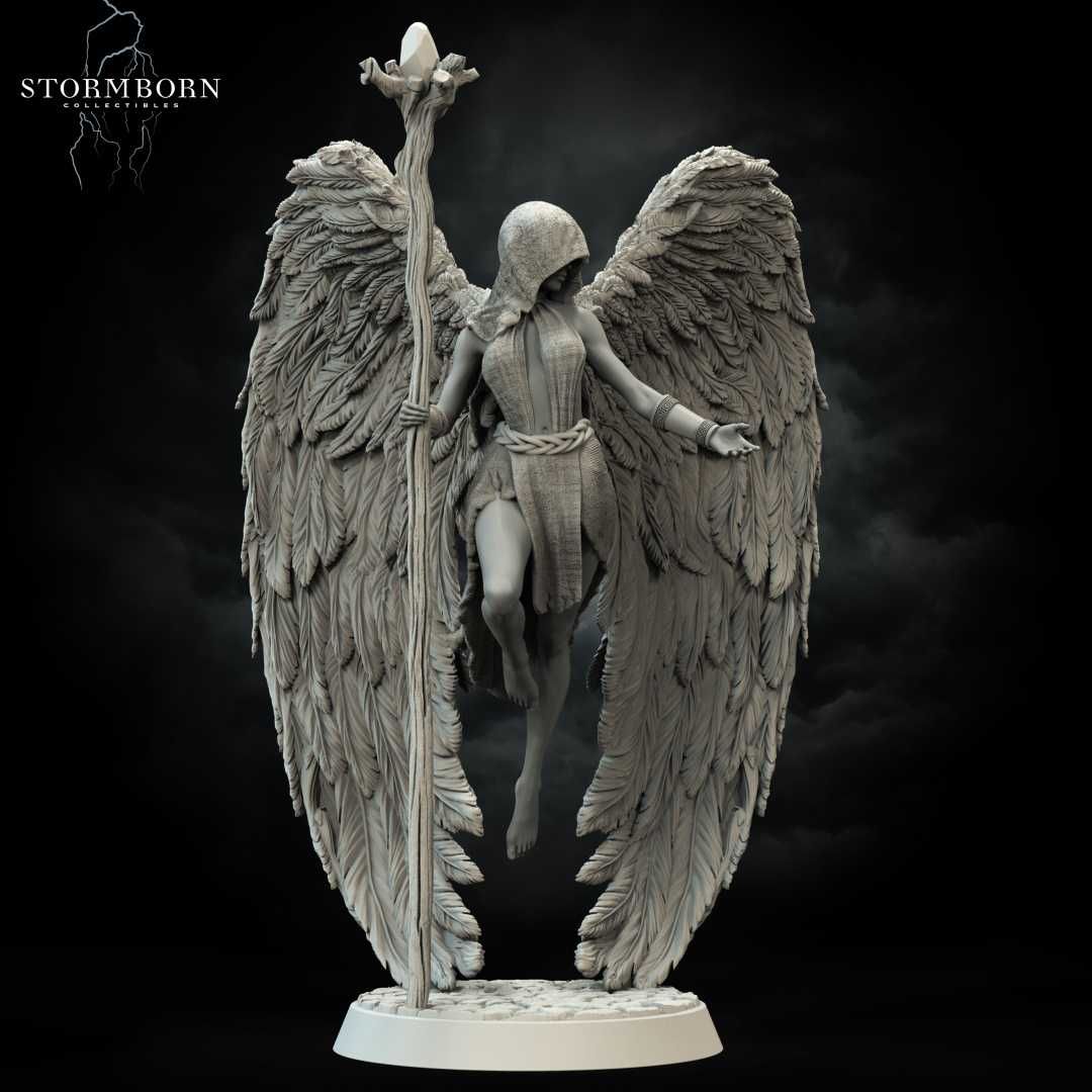Althea - Angel of Mending. Statueta printata 3D 75mm, gata de vopsit
