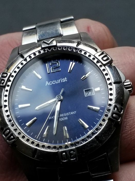 Ceas barbati Accurist MB766, mecanism japonez