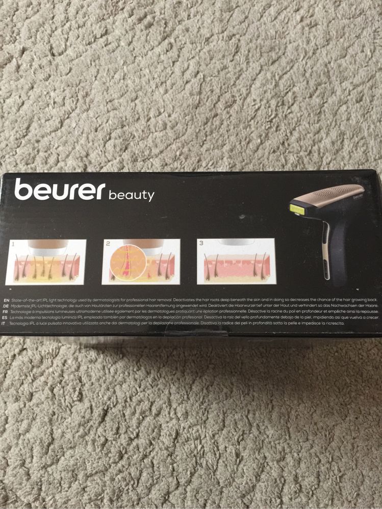 Epilator cu laser IPL Beurer Velvet Skin Pro 8800 Nou Sigilat