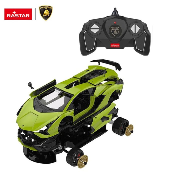 64 части Кола с дистанционно управление за сглобяване Lamborghini Sian