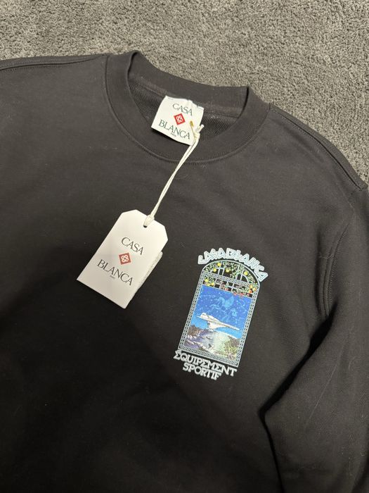 Hanorac / Bluza Casablanca– Model unisex, negru , nou cu etichetă