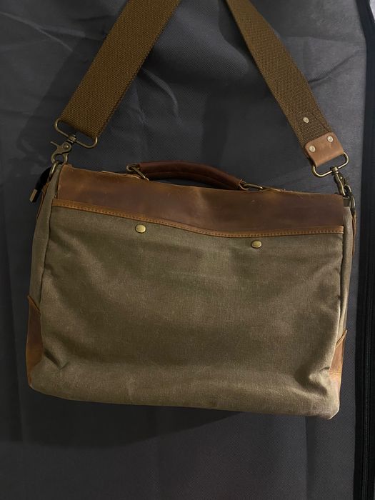 Geanta de piele naturala vintage pe umar