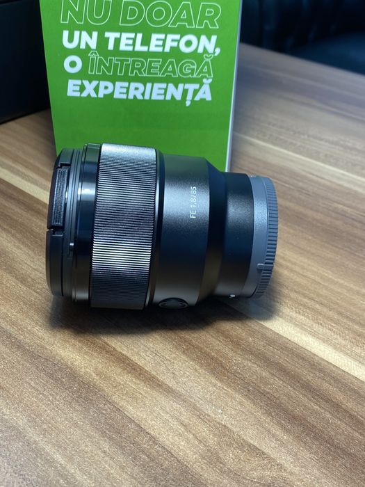Obiectiv Sony SEL85F18 / FE 85 mm / F1.8 / Nou desigilat