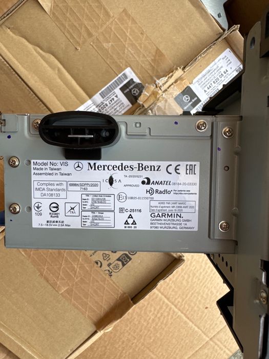 Навигация за Мерцедес V klass w447