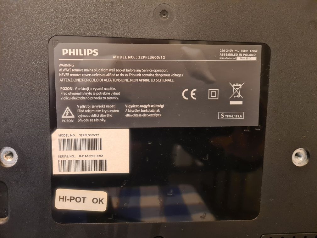 Televizor Philips 32PFL3605/12, diagonala 80 cm