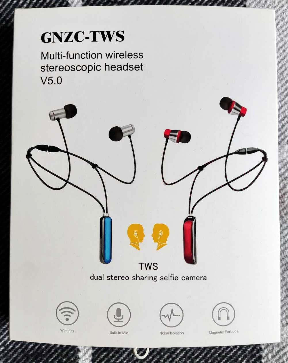 Продавам Bluetooth слушалки (тапички) GNZC-TWS
