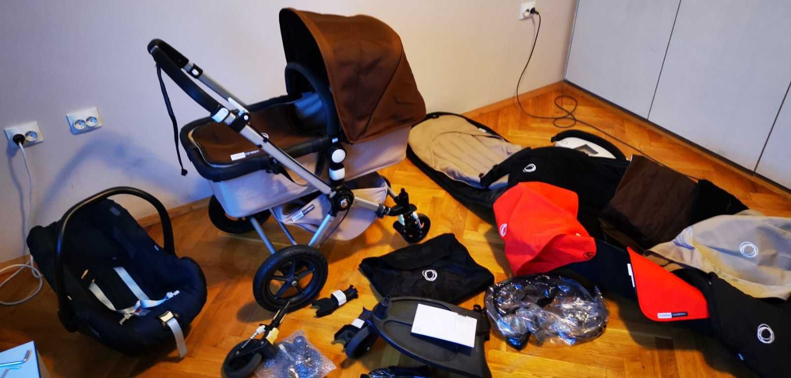 Детска количка - Bugaboo Cameleon 2 с платформа за второ дете.