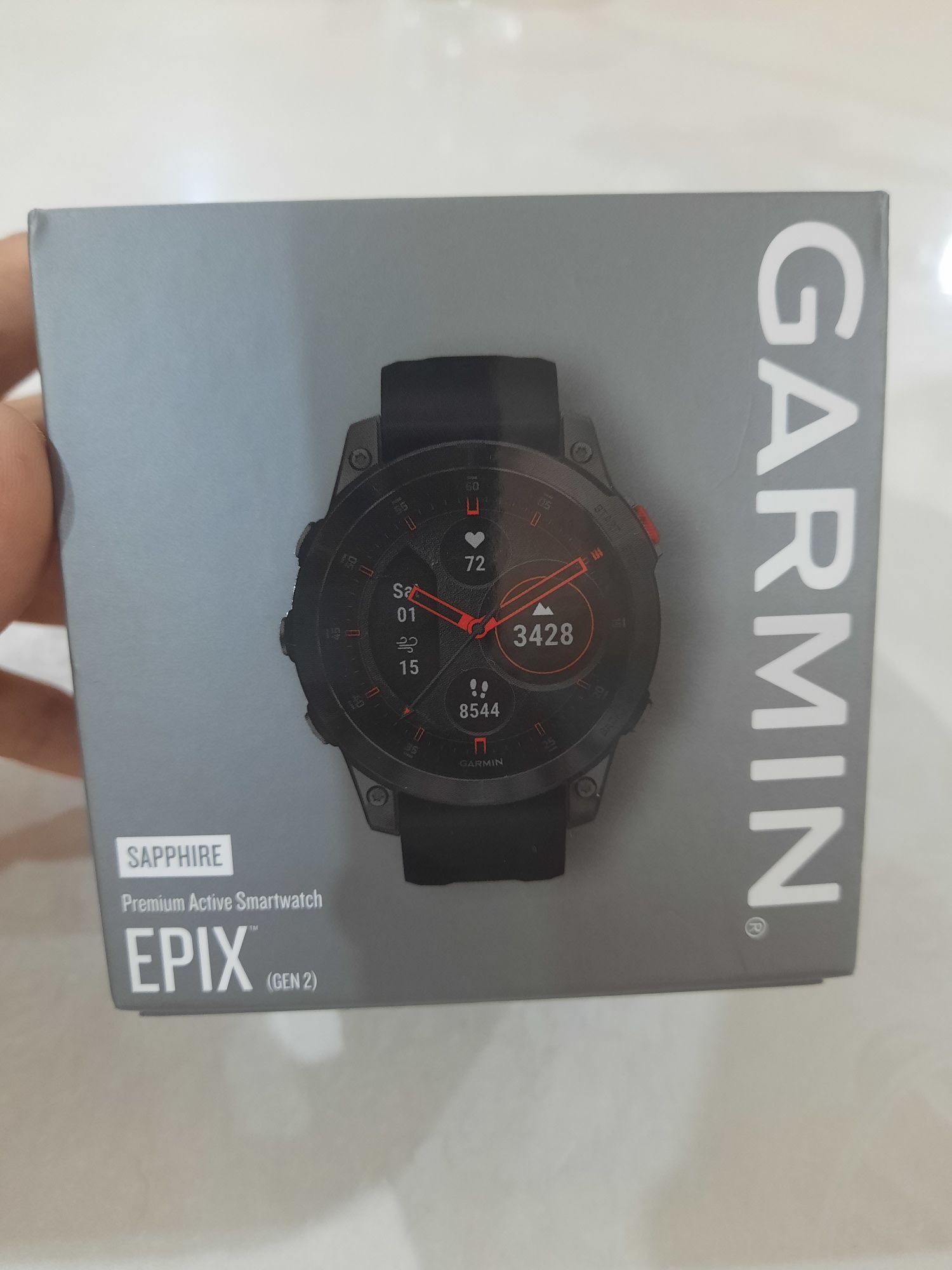 Смарт часы Garmin Epix Gen 2 Sapphire  Black and Black