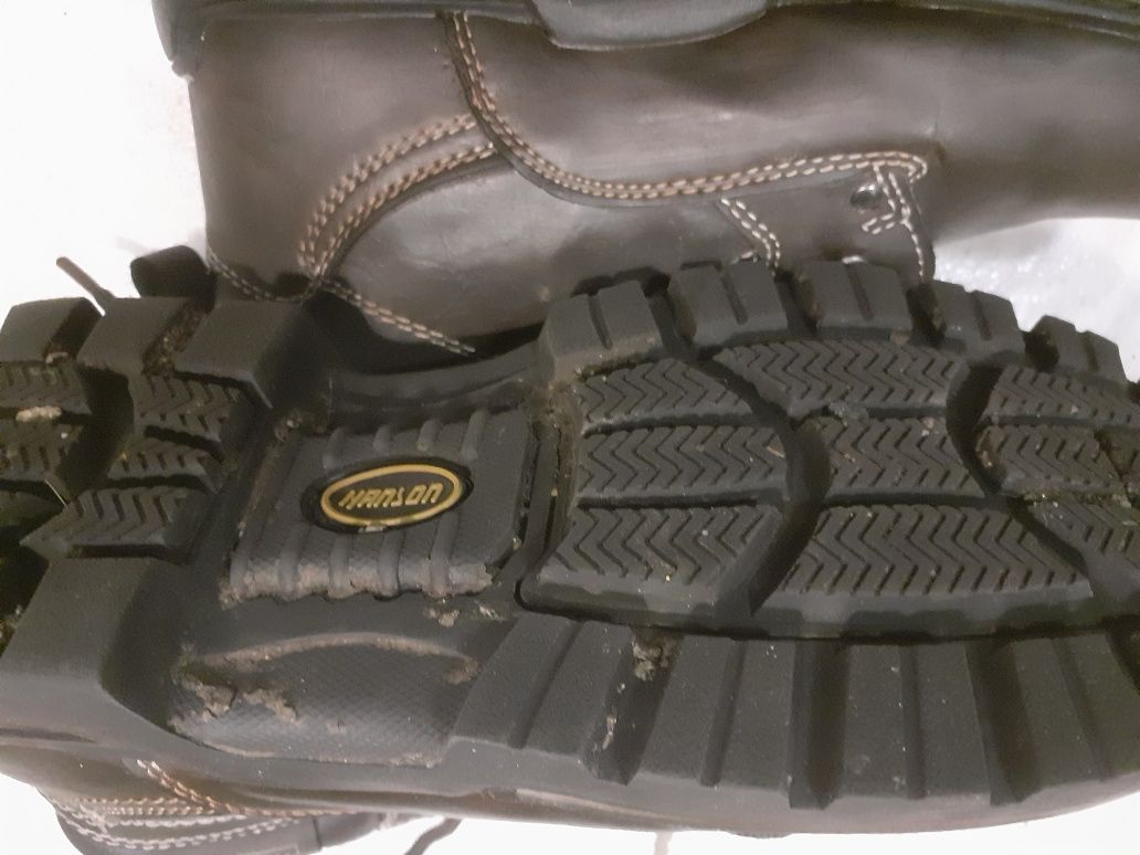 Мъжки зимни обувки,боти Hanson от естествена кожа , размер 41