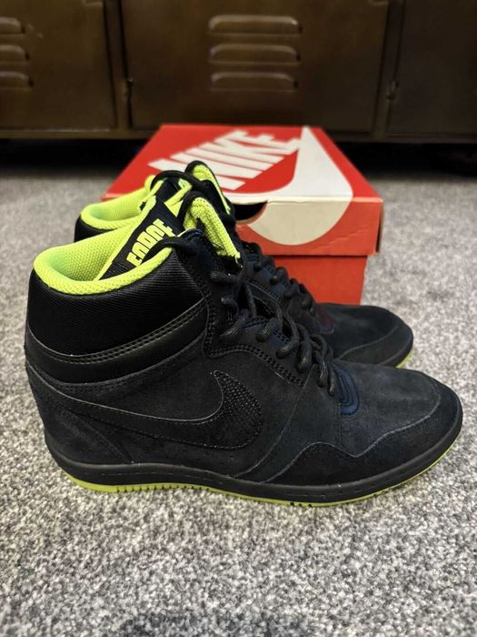 Nike Air Lunar Force 1 Sky HI Wedge