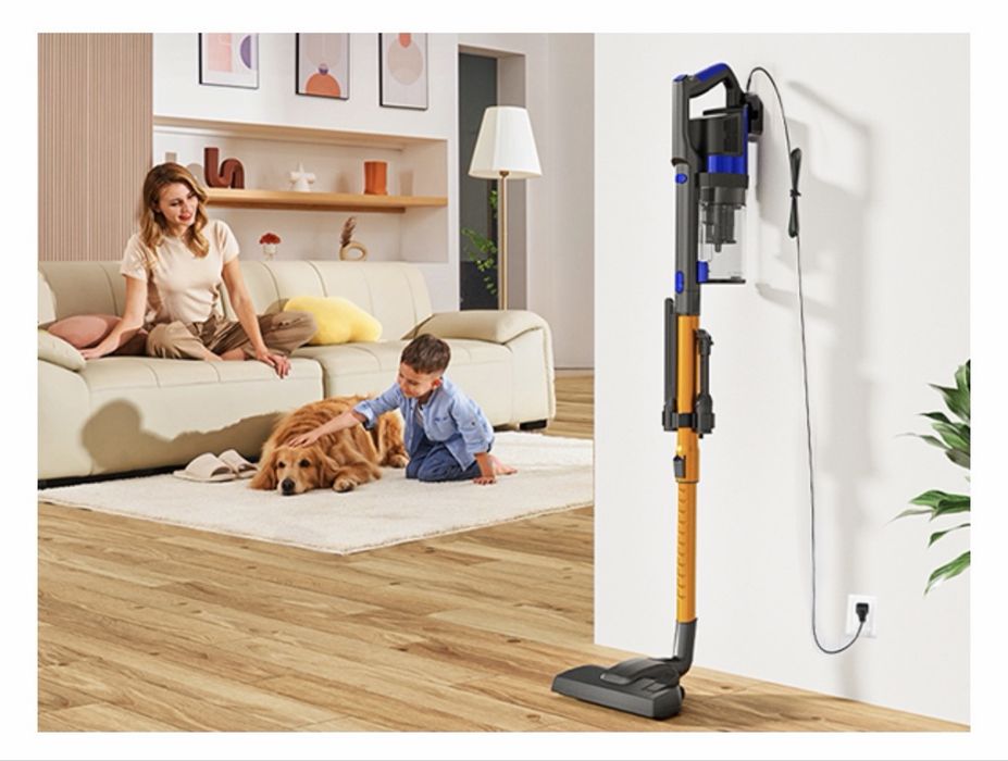 мощна вертикална  прахосмукачка VACTechPro 680W, 32Kpa,