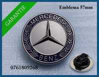 Emblema logo Mercedes pentru capota 57mm C / E / M / S class
