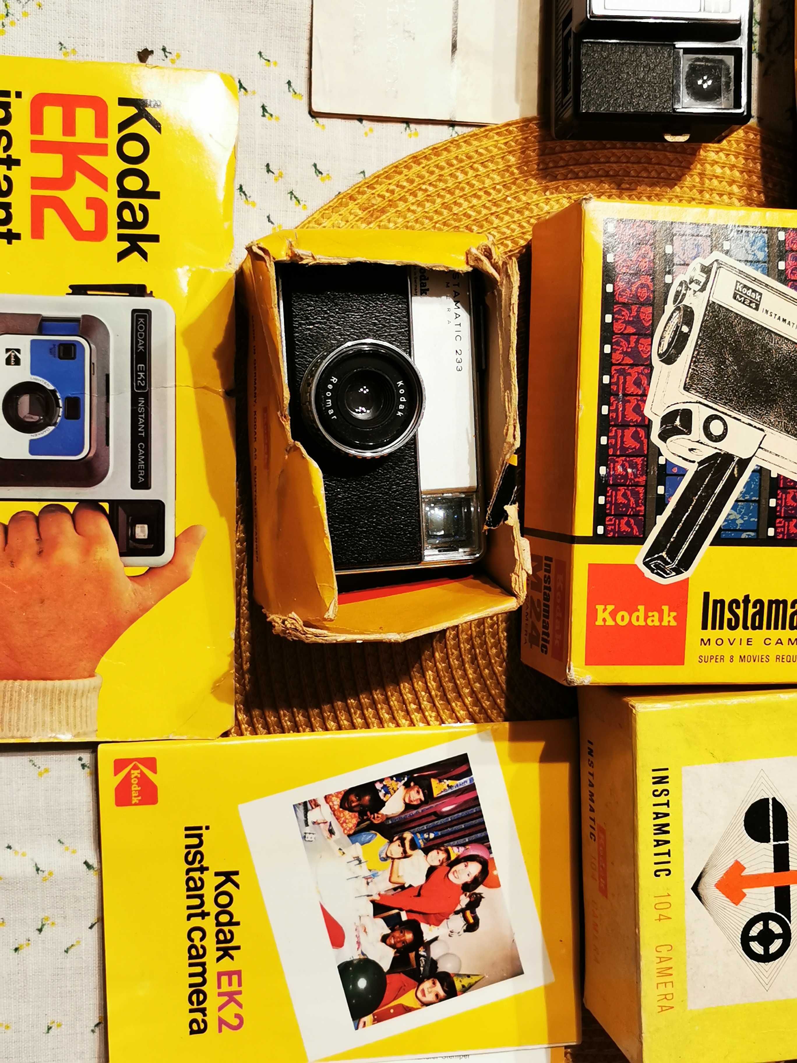 Kodak lot 7 aparate foto vintage colecție instant instamatic