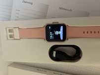 smartwatch copii roz nou doar probat si incarcat full ceas fetite