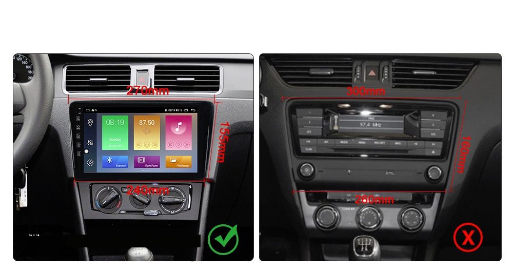 Navigatie Skoda Rapid ( 2013 - 2018 ) Noua Garantie Camera Marsarier